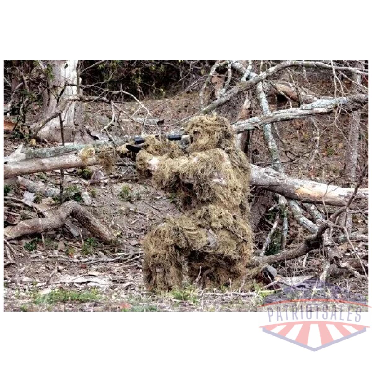 Red rock ghillie suit desert - 5 piece adult medium/large - image 2