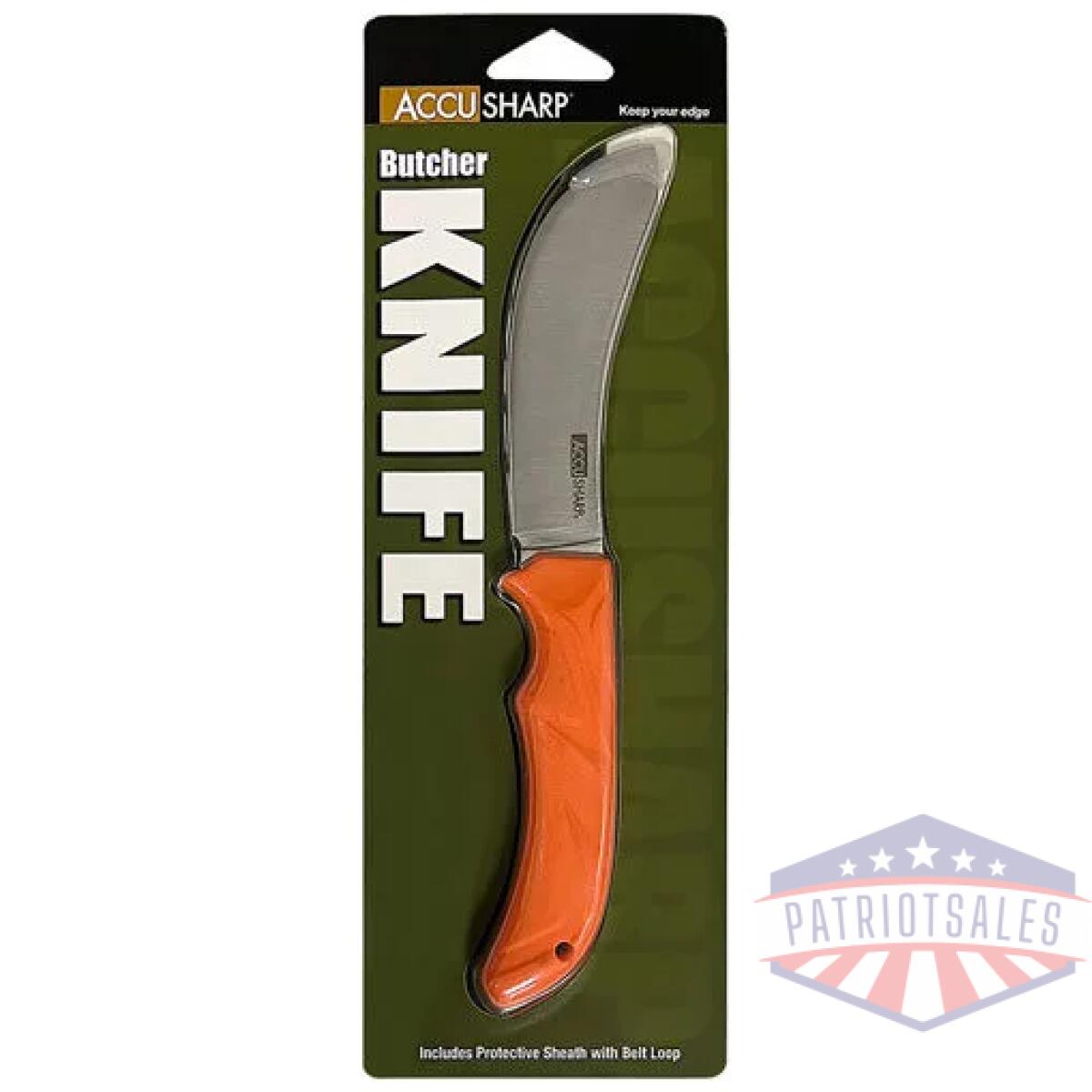 Accusharp butcher knife 4" - blade non slip grip - image 2