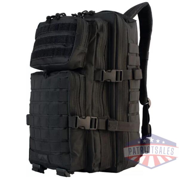RED ROCK ASSAULT PACK - W/LASER-CUT MOLLE WEBB BLACK