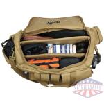 RED ROCK OPERATIONS DUFFLE BAG - 7 EXTERNAL UTILITY POUCHES TAN - Image 2