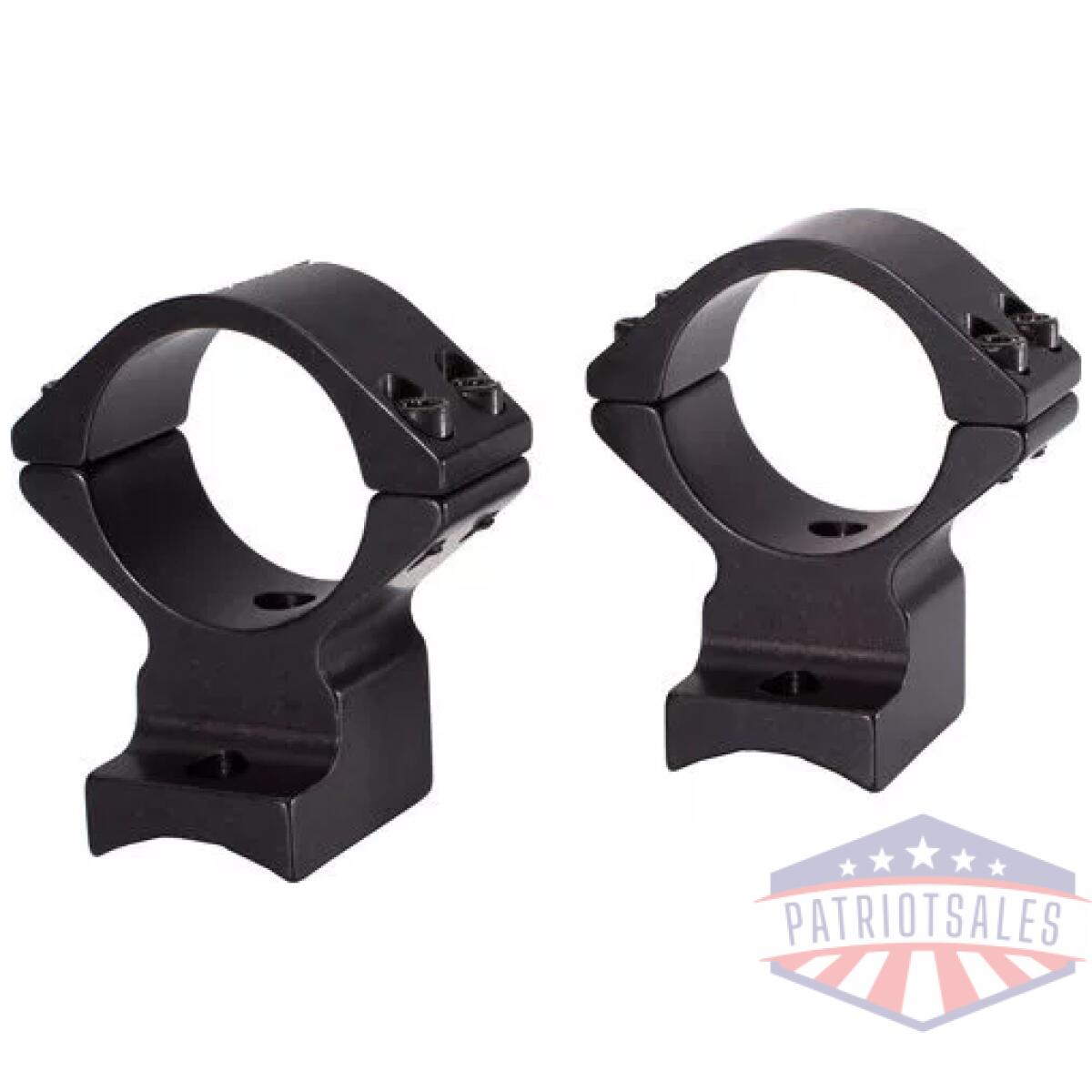 Talley rings hgh 1" savage rnd - rec/ruger amrcan/cascade black - image 1