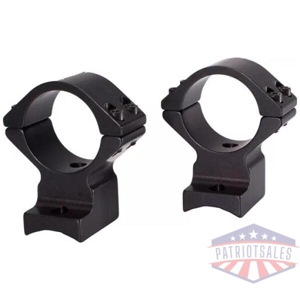 TALLEY RINGS HGH 1" SAVAGE RND - REC/RUGER AMRCAN/CASCADE BLACK