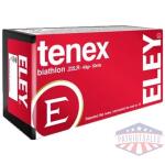 ELEY TENEX BIATHLON 22LR 40GR - FLAT NOSE 50RD 100BX/CS