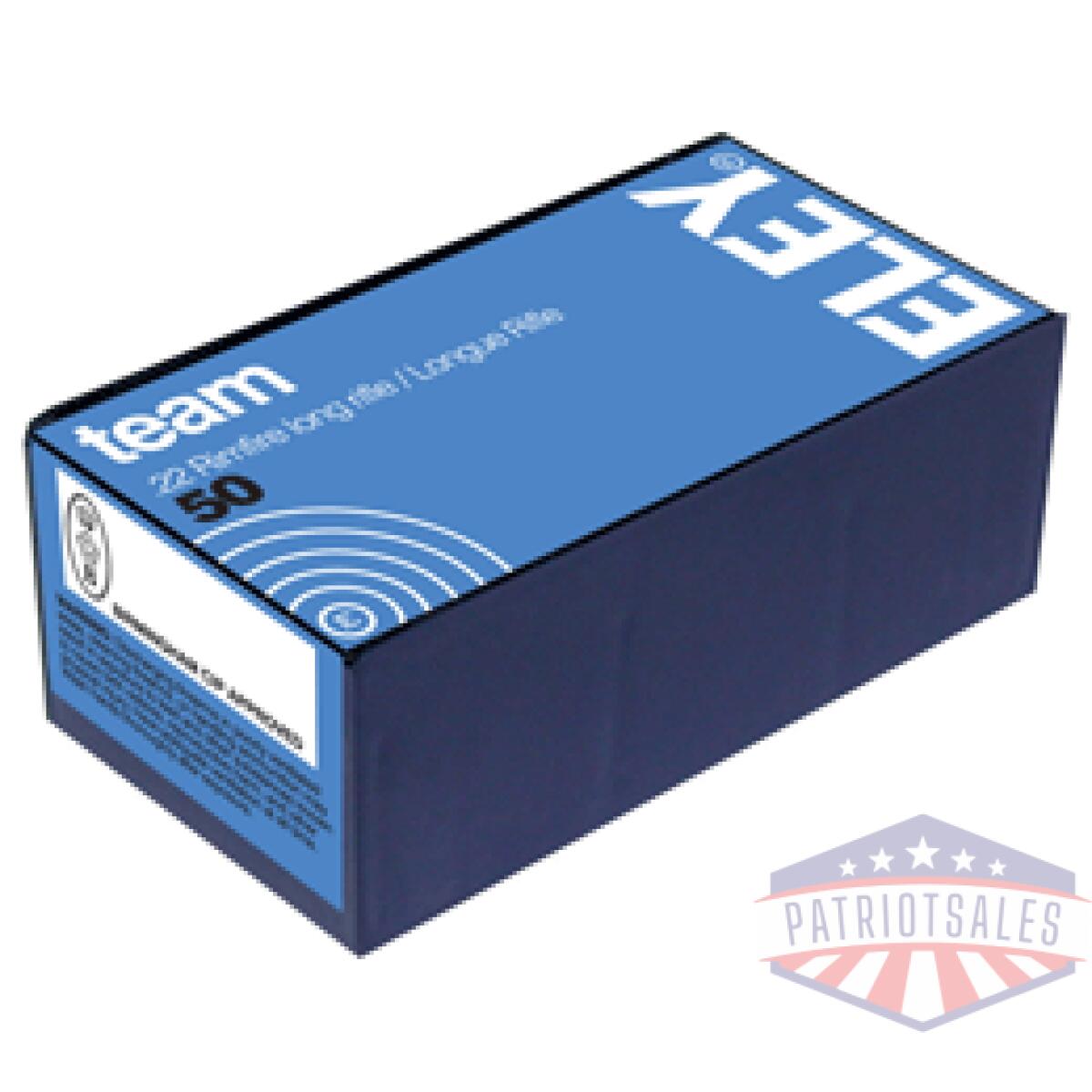 Eley team 22lr 40gr eps - 50rd 100bx/cs - image 1