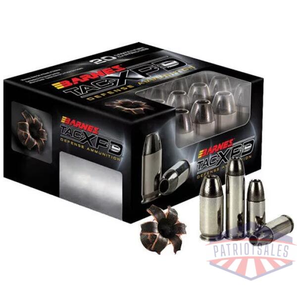 BARNES TAC-XPD 380 ACP 80GR - TAC-XP 20RD 10BX/CS