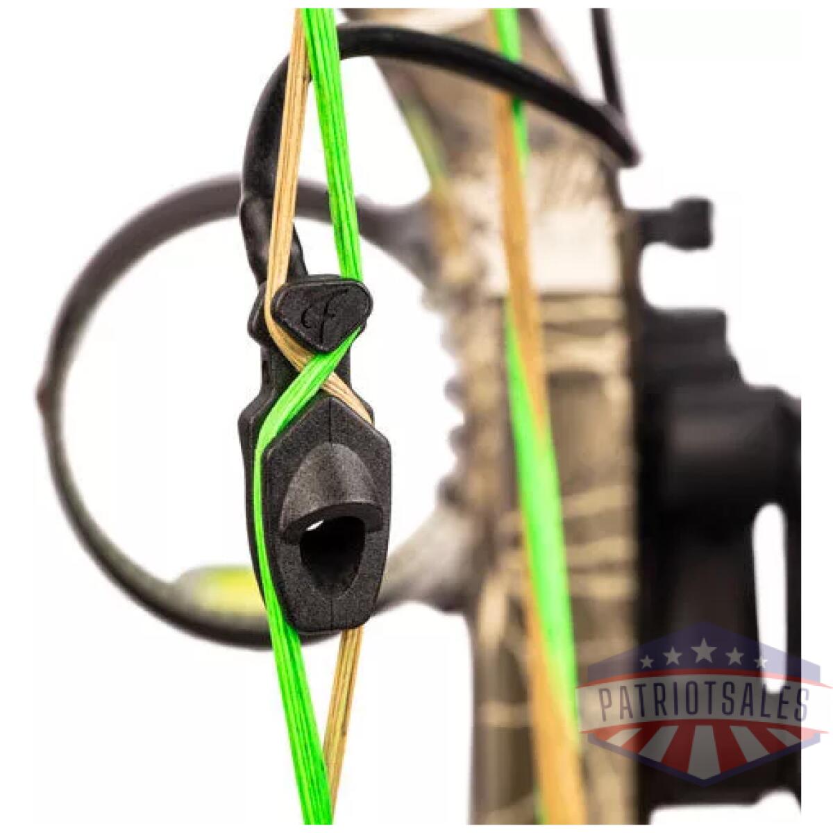 Trophy ridge no tie tube peep - 1/4" black - image 1