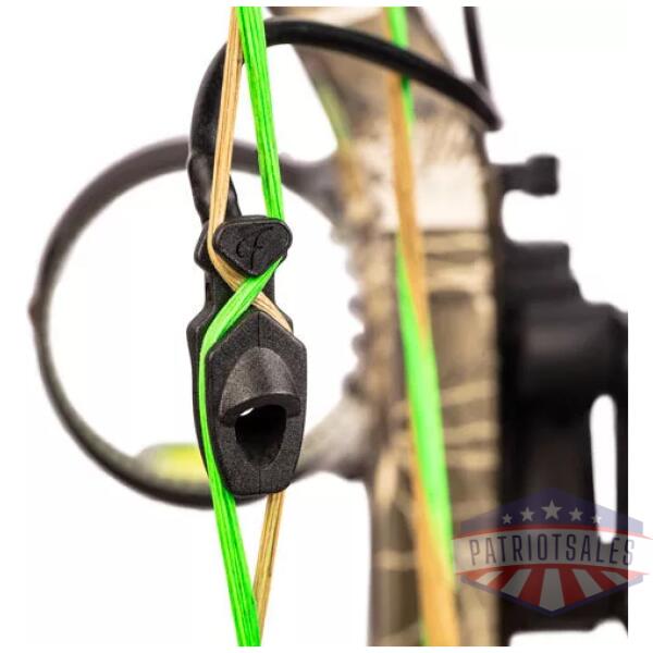 TROPHY RIDGE NO TIE TUBE PEEP - 1/4" BLACK