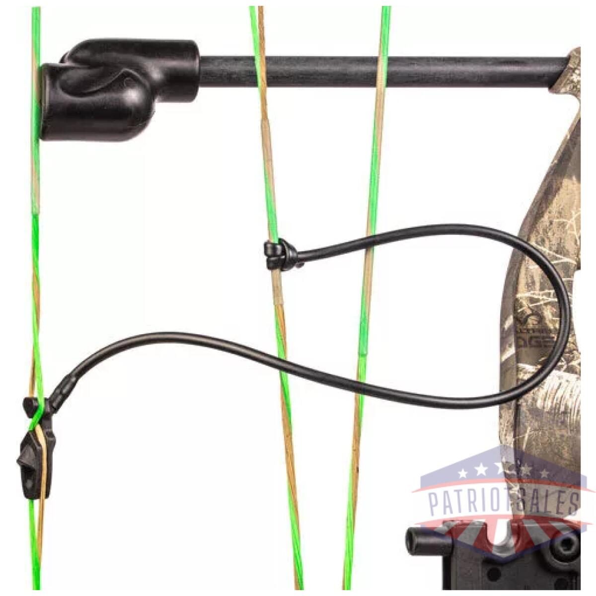 Trophy ridge no tie tube peep - 1/4" black - image 2