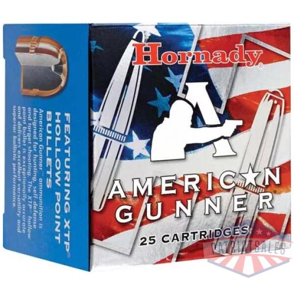 HORNADY AMERICAN GUNNER 10MM - 155GR XTP 20RD 10BX/CS