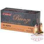 PMC 25 ACP 50GR FMJ-RN - 50RD 20BX/CS