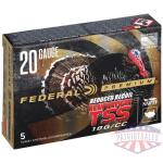 FEDERAL HEAVYWEIGHT TSS 20GA - 2.75" 1-1/8OZ #9 5RD 10BX/CS