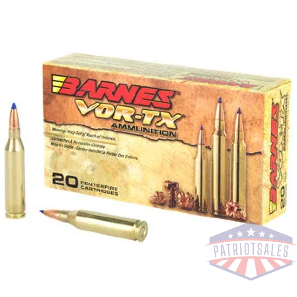 Barnes vor-tx 243win 80gr ttsx bt 20 - image 1