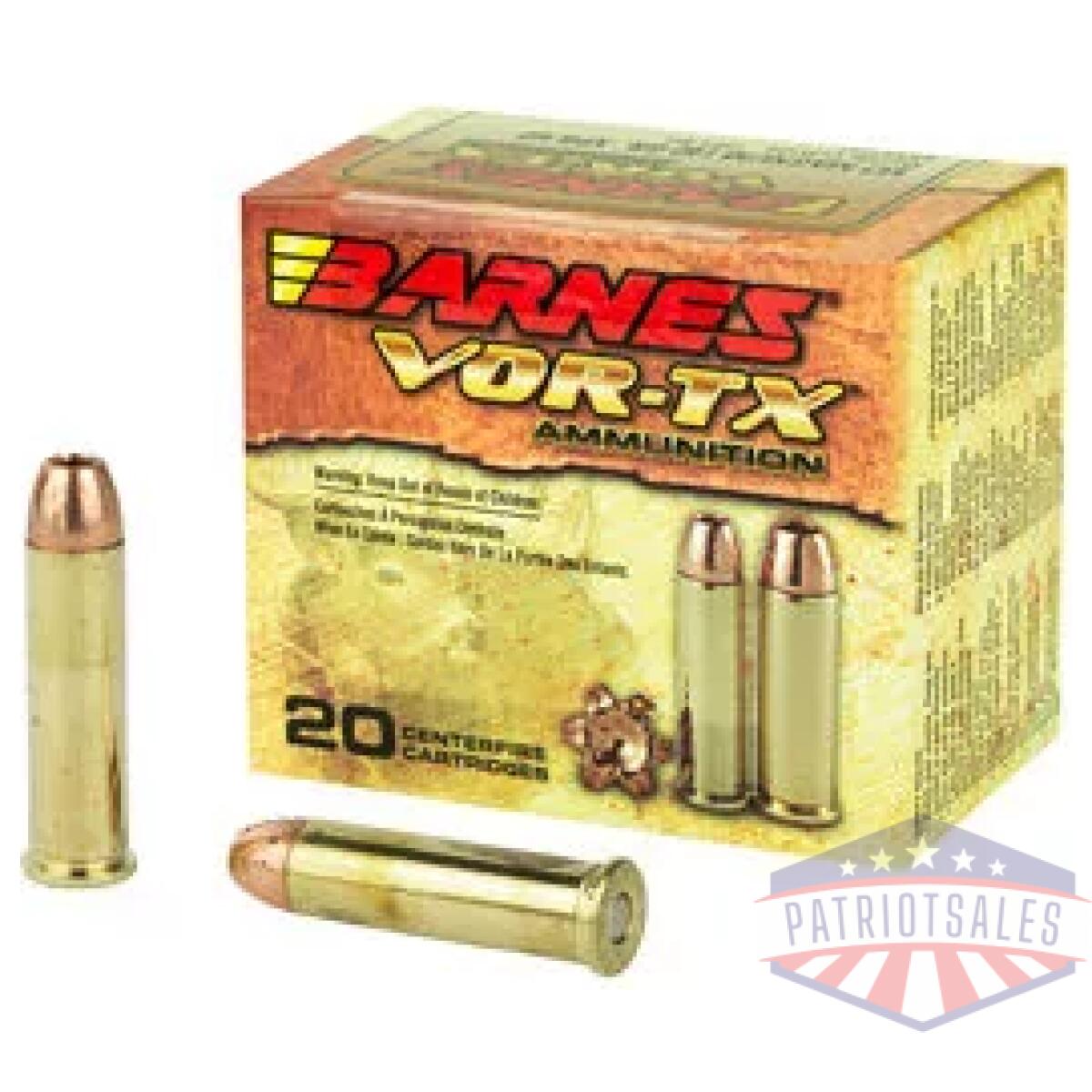 Barnes vor-tx 357mag 140gr xpb 20/ - image 1