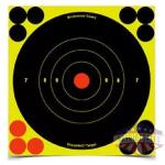 B/C SHT-N-C RND BULLSEYE TGT 12-6"