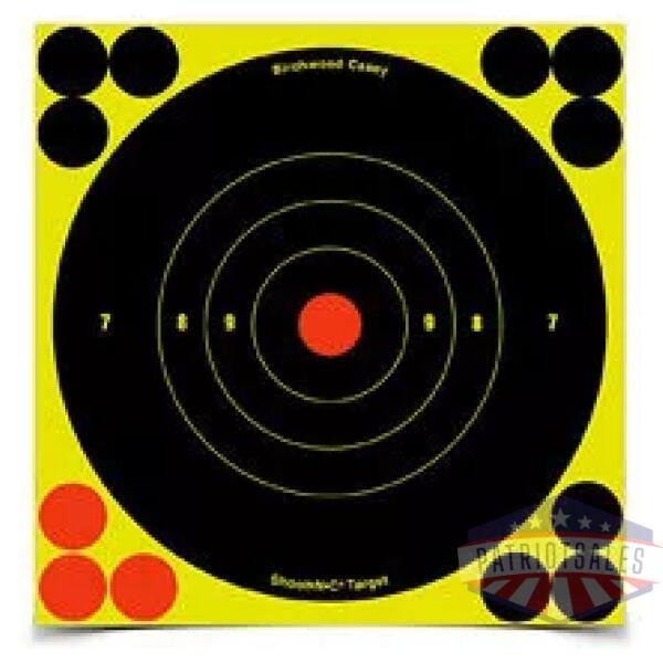 B/C SHT-N-C RND BULLSEYE TGT 12-6"
