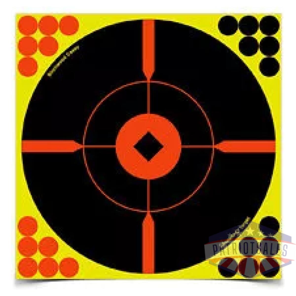 B/c sht-n-c crshr-bullseye tgt 6-8" - image 1