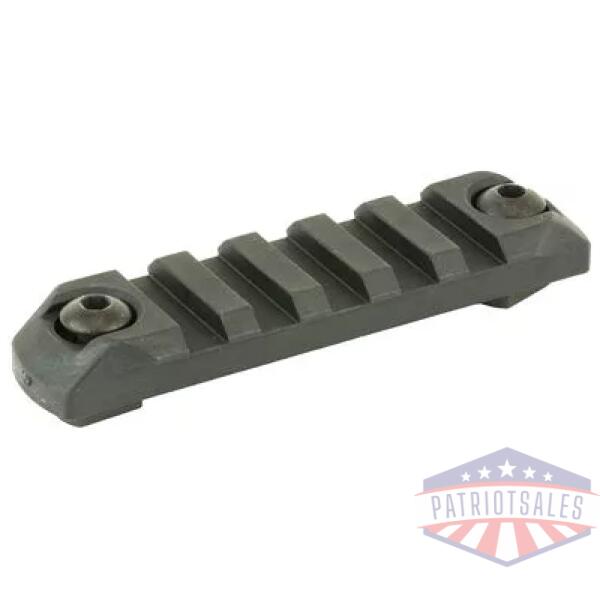 BCM GUNFTR NYLON RAIL 3" BLK MLOK