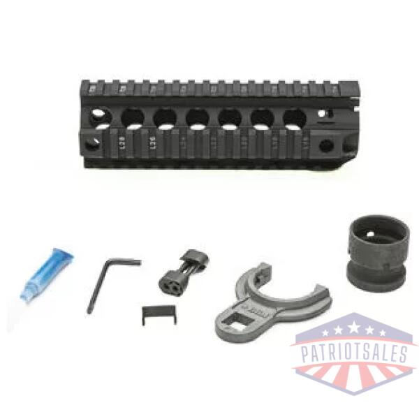 BCM GUNFTR QUAD RAIL 556 7" BLK