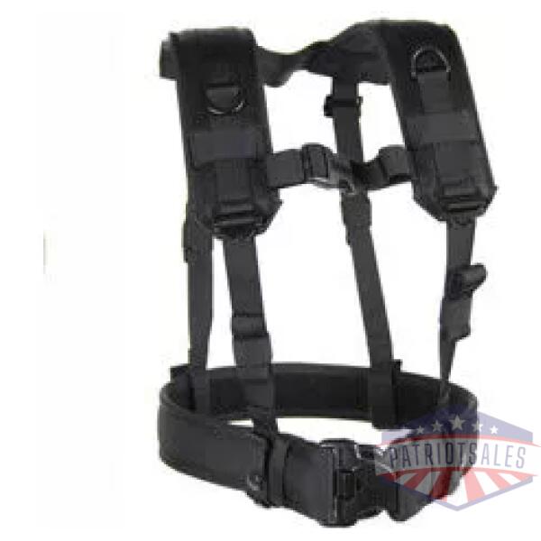 BH LOADBEARING SUSPENDERS/HRNS BLK