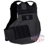 BULLETSAFE BULLETPROOF VEST - VP4 2XL BLACK LEVEL IIIA