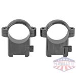 BURRIS MED 1" RINGS CZ527 SA BLK