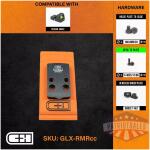 Optics Adapter Plate - For Glock 43x/48 MOS V4 MIL/LEO