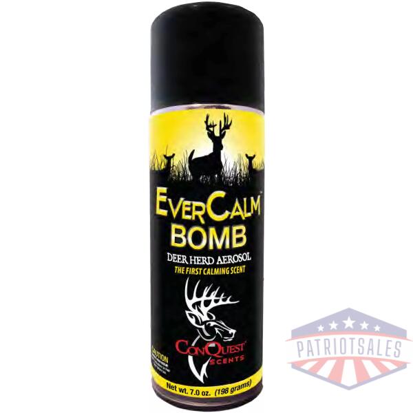 CONQUEST SCENTS DEER LURE EVER - CALM BOMB AEROSOL 7FL OZ