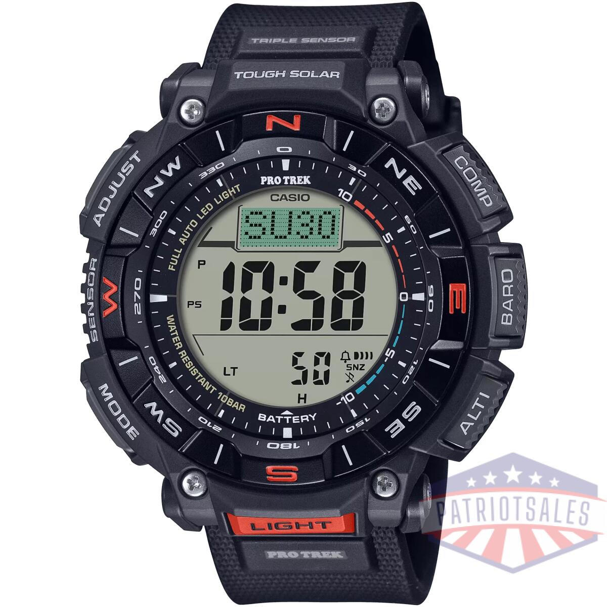 Pro trek solar triple sensor watch - image 1