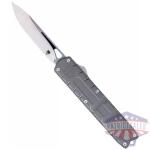 COBRATEC OTF ENFORCER GREY - 3.25" M390 DROP POINT