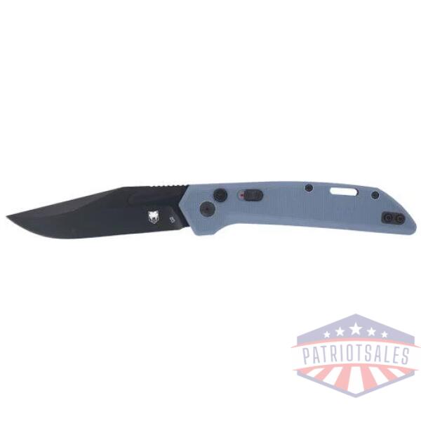 COBRATEC NAJA SIDE BUTTON AUTO - 3.5" D2 SLATE GREY
