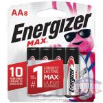 ENERGIZER MAX BATTERIES AA - 8-PACK