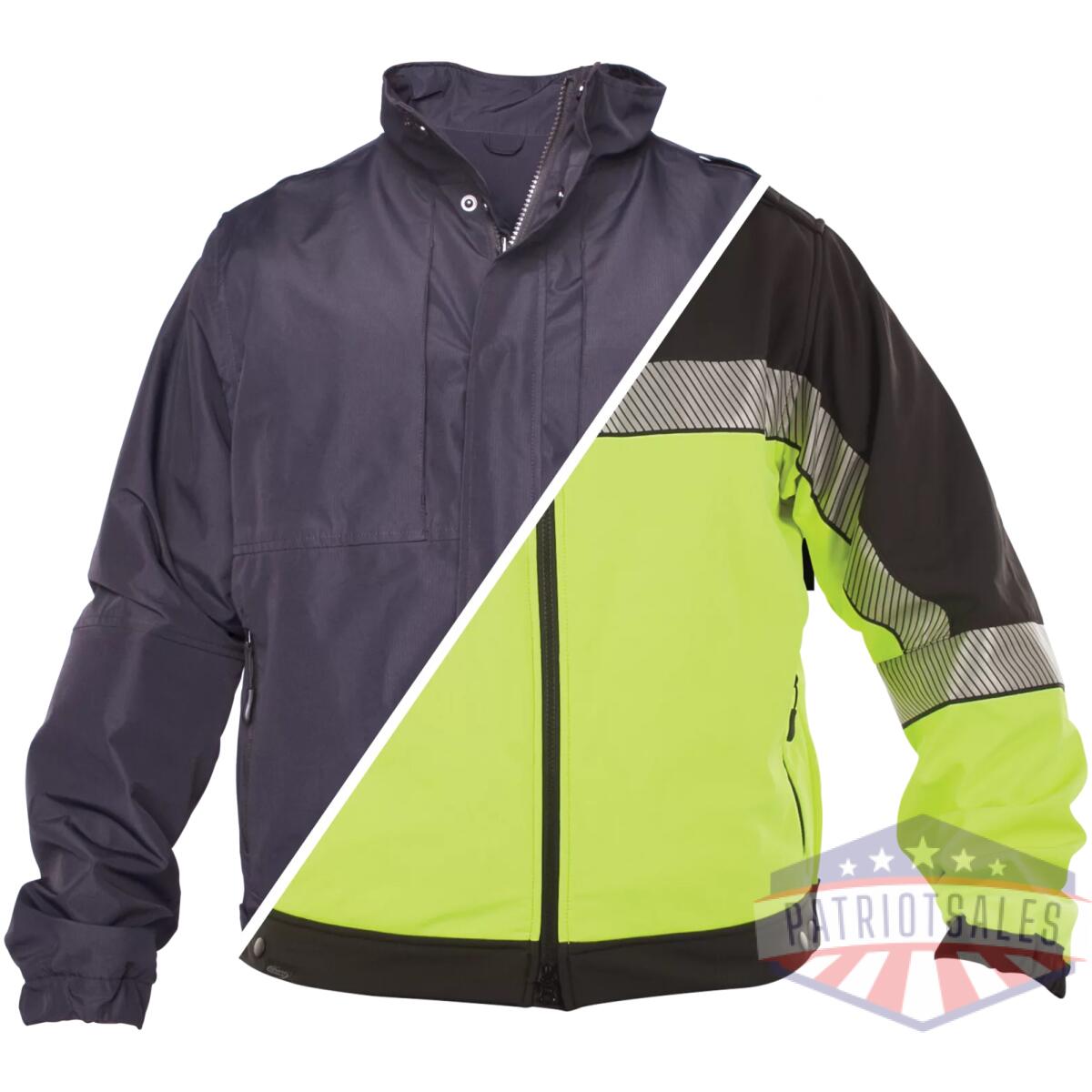 Shield color block soft shell jacket - image 1