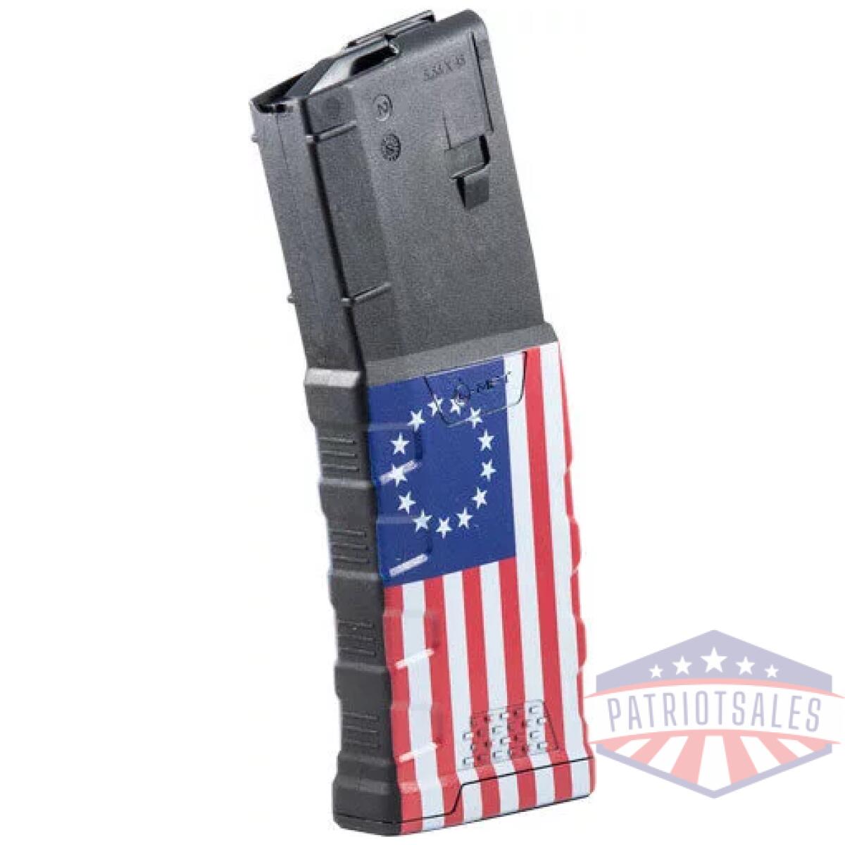 Mft exd magazine ar15 5. 56x45 - 30rd betsy ross flag - image 1