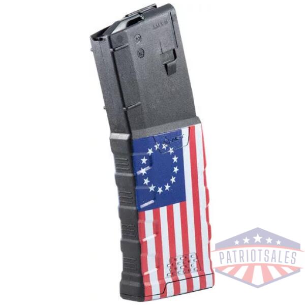 MFT EXD MAGAZINE AR15 5.56X45 - 30RD BETSY ROSS FLAG