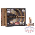 FED HYDRA-SHOK 9MM 124GR HP 20/500