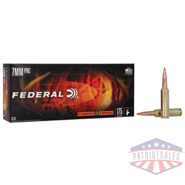 FUSION TIPPED 7MM PRC 175GR 20/200