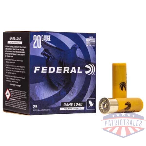 FED GMSHK 20GA 2 3/4" #8 25/250