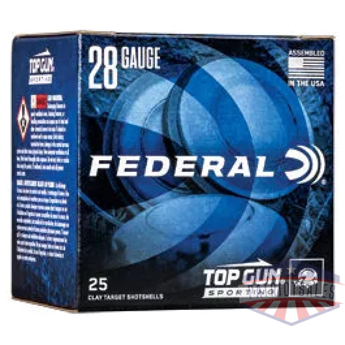Fed top gun 28ga 2. 75" #7. 5 25/50 - image 1