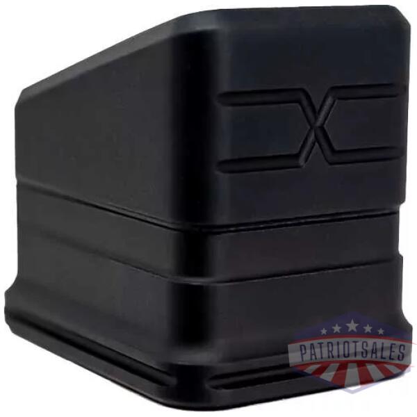 FAXON MAGAZINE EXTENSION - PLUS 5 BLACK FOR GLOCK 19