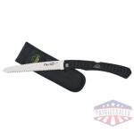 OUTDOOR EDGE FLIP N'SAW - 7" S/S BLACK W/NYLON SHEATH