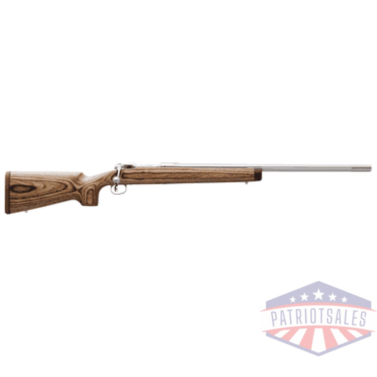 Savage 12bvss varmint 22-250 - 26" flut hb acu-tgr ss/brn lam - image 1