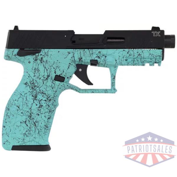 TAURUS TX-22 22LR 4.6" - ADJ. 16-SHOT  CYN SPLATTER