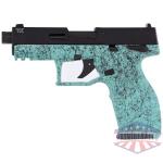 TAURUS TX-22 22LR 4.6" - ADJ. 16-SHOT  CYN SPLATTER - Image 2