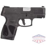 TAURUS G2S SLIM 9MM 7-SHOT - 3-DOT ADJ. MATTE BLACK POLYMER