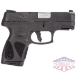 TAURUS G2S SLIM 9MM 7-SHOT - 3-DOT ADJ. MATTE BLACK POLYMER