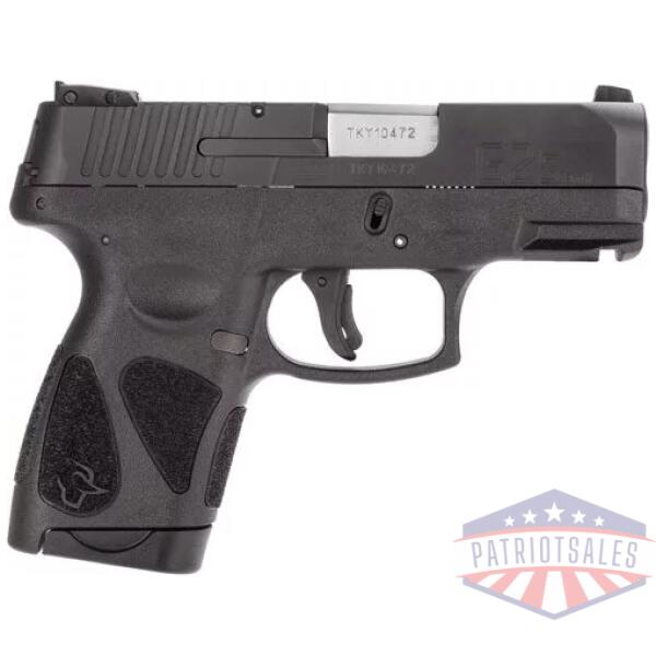 TAURUS G2S SLIM 9MM 7-SHOT - 3-DOT ADJ. MATTE BLACK POLYMER