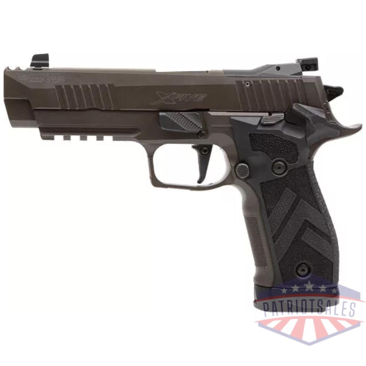 Sig p226 xfive 9mm legion 4. 4" - xray3 (3)10rd gray/black txg - image 1