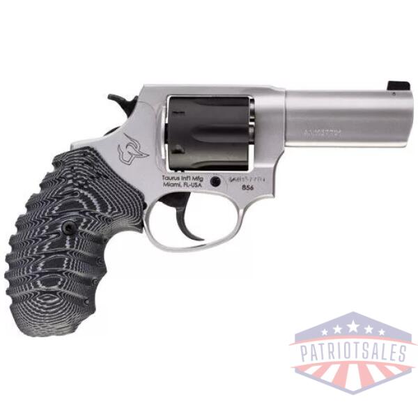 TAURUS 856 38SPL 3" NGT SGT - STAINLESS VZ GRIPS