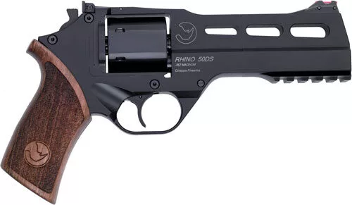 CHIAPPA RHINO 50DS 357MAG - 5" ADJ. SIGHT BLACK/WALNUT.