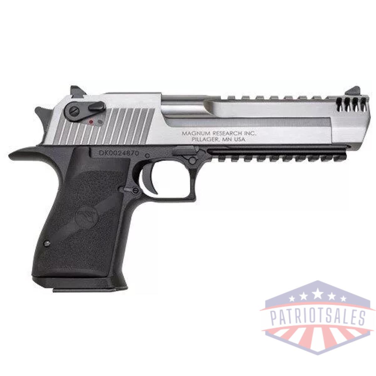 Desert eagle mark xix 50ae - 6" black aluminum frame - image 1